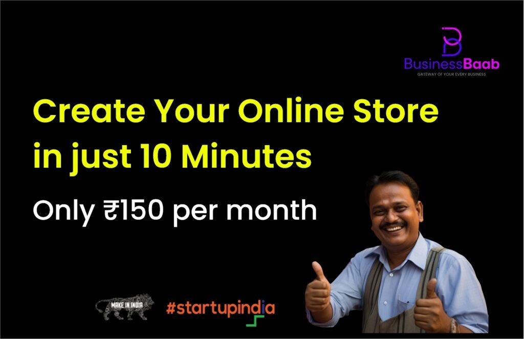 Create Your Own Online Store in 10 Minutes with BusinessBaab: 7 Day’s Free Trial